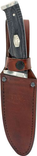 FIXED BLADE W/LEATHER SHEATHOLD TIMER KNIFE HERITAGE 5" D2 - American Ordnance