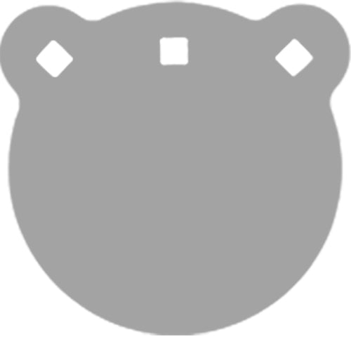 ROUND 6"-1/2" THICKBASH TARGET AR500 GONG TARGET - American Ordnance