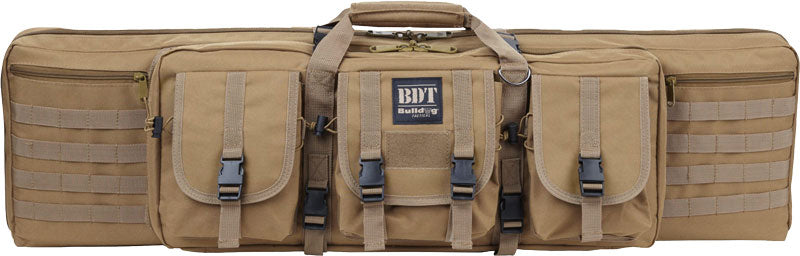 3 LARGE ACCESSORY POCKETS TANBULLDOG 36" SINGLE TACTICAL CS - American Ordnance
