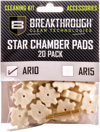 CHAMBER PAD 20 PK W/ 8-32 ADTRBREAKTHROUGH AR-10 STAR - American Ordnance