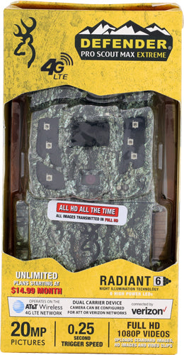 MAX EXTREME HD WIRELESS 20MPBROWNING TRAIL CAM PRO SCOUT - American Ordnance