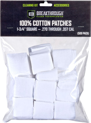 1 3/4" SQUARE .270-357 50 PACKBREAKTHROUGH CLEANING PATCHES - American Ordnance