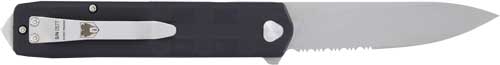 BLACK SERRATED G10 D2 BLADECOBRATEC KUZIO FOLDER 3.12" - American Ordnance