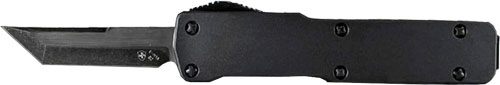 BLACK ALUMIN 1.8" D2 BLK TANTOTEMPLAR KNIFE CALI LEGAL OTF - American Ordnance