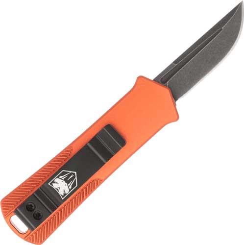 ORANGE 1.75" D2 STEEL DRP PNTCOBRATEC CALIFORNIA 952 OTF - American Ordnance