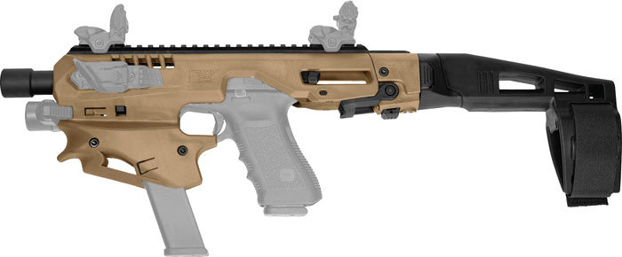 FOR GLOCK 9/40 BRACE TAN/FDECAA MCK MICRO CONVERSION KIT - American Ordnance