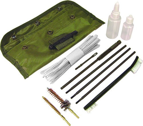 GI FIELD OD GREEN POUCHPSP CLEANING KIT AR15/M16 - American Ordnance
