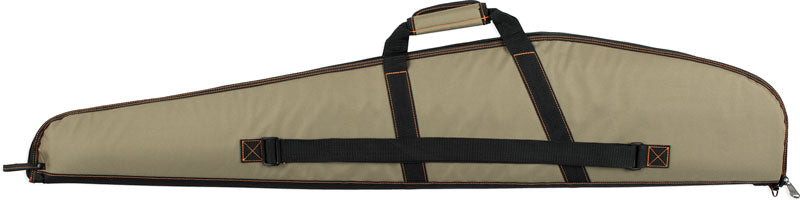 KHAKI W/ BLACK 3 POCKETSBULLDOG PLUS RIFLE CASE  48" - American Ordnance