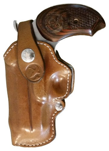 4.25" BBL. MODELS LEATHER TANBOND ARMS BELT LOOP HOLSTER LH - American Ordnance