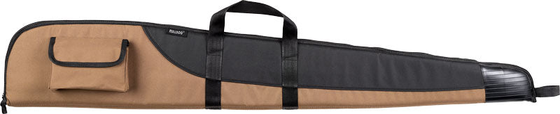 52" BLK W/ TAN ACCES POCKETBULLDOG SUPERIOR SHOTGUN CASE - American Ordnance