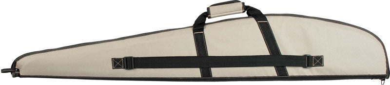TAUPE W/ BLACK 3 POCKETSBULLDOG PLUS SHOTGUN CASE 52" - American Ordnance