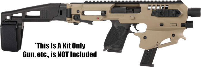 S&W M&P 9/40 BRACE TAN!CAA MCK MICRO CONVERSION KIT - American Ordnance