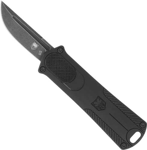 BLACK 1.75" D2 STEEL DROP PNTCOBRATEC CALIFORNIA 952 OTF - American Ordnance