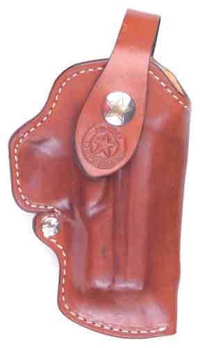 SNAKESLAYER IV LEATHER TANBOND ARMS BELT LOOP HOLSTER RH - American Ordnance