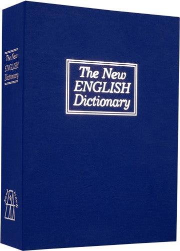 BLUE 3 WHEEL COMBINATION LOCKBULLDOG DIVERSION BOOK SAFE - American Ordnance