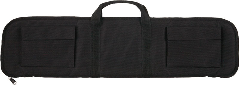 48" BLACK 2 EXTERNAL POCKETSBULLDOG TACTICAL SHOTGUN CASE - American Ordnance