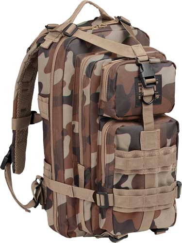 MOLLE THROWBACK CAMOBULLDOG COMPACT BACKPACK W/ - American Ordnance
