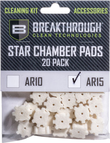 CHAMBER PAD 20 PK W/ 8-32 ADTRBREAKTHROUGH AR-15 STAR - American Ordnance