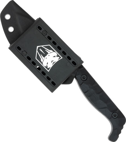 BLACK D2 STEEL W/KYDEX SHEATHCOBRATEC KINGPIN 4" FIXED BLD - American Ordnance