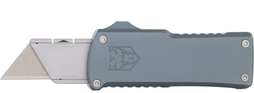 GRAY 5.1" OAL LENGTHCOBRATEC OTF UTILITY KNIFE - American Ordnance