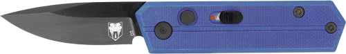 PURPLE/BLK D2 BLADE SD BUTTONCOBRATEC STINGER FOLDER 1.9" - American Ordnance