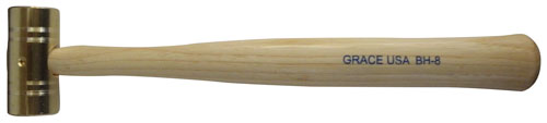 GRACE USA HAMMER 8 OZ BRASS - American Ordnance