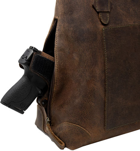 PREM WATER BUFFALO TOTE STYLE<VERSACARRY CONCEAL CARRY PURSE - American Ordnance