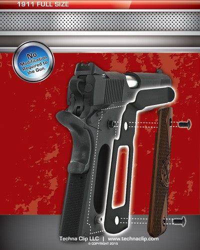 CLIP COLT 1911&COMMANDER RIGHTTECHNA CLIP HANDGUN RETENTION - American Ordnance