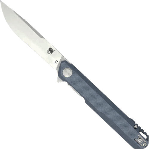 GREY D2 STEEL W/CLIPCOBRATEC MONARCH 3.5" FOLDER - American Ordnance