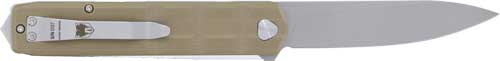 TAN G10 D2 BLADECOBRATEC KUZIO FOLDER 3.12" - American Ordnance
