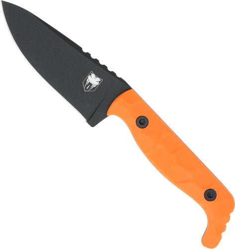 ORANGE D2 STEEL W/KYDEX SHEATHCOBRATEC KINGPIN 4" FIXED BLD - American Ordnance