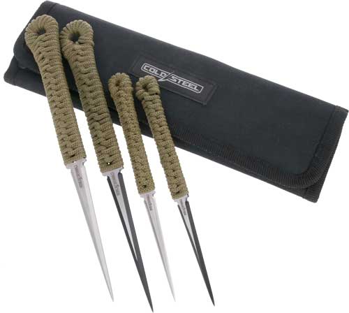 2.5" & 2-3.5" W/SHEATHCOLD STEEL THROWING SPIKES  2- - American Ordnance