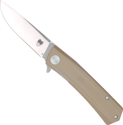SS/TAN D2 BLADE G-10 SCALESCOBRATEC SERPENT FOLDER 3" - American Ordnance
