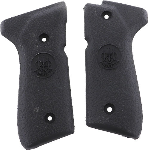 RUBBER SMOOTH BLACKBERETTA GRIPS 92/96 SERIES - American Ordnance