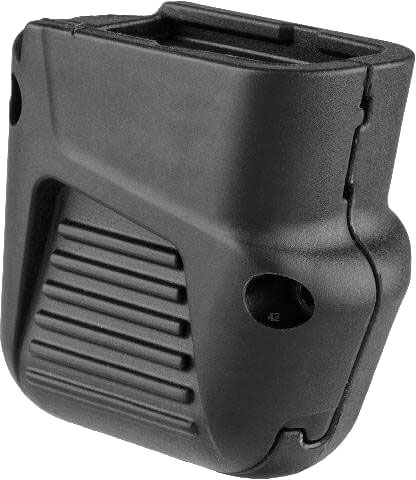 EXTENSION BLACK FOR GLOCK 42F.A.B. DEFENSE PLUS 4 MAGAZINE - American Ordnance