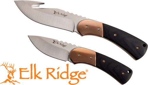 HOOK/DRP PNT COMBO W/SHEATHMC ELK RIDGE PURSUIT 3.75" GUT - American Ordnance