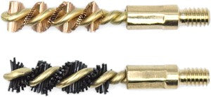 1-NYLON 1-BRONZE 5-40 THREADOTIS BORE BRUSH #17 17HMR-4.6M - American Ordnance