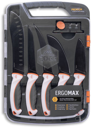 PRO GRADE PROCESSING KITOUTDOOR EDGE ERGO MAX 6-PIECE - American Ordnance