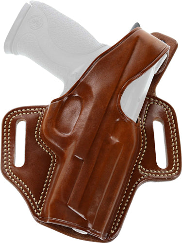 HOLSTER RH LEATHER L FRM 4"<GALCO FLETCH HIGH RIDE BELT - American Ordnance
