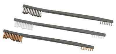 NYLON BRONZE STAINLESS STEELOTIS RECEIVER BRUSH 3 PACK - American Ordnance