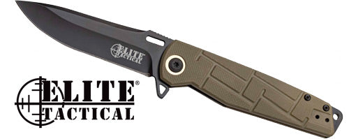 3.5" DROP POINT FLDR FDE/BLKMC ELITE TACTICAL READINESS - American Ordnance