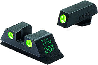 SET GREEN/GREEN FOR MOST GLOCKMEPROLIGHT NIGHT SIGHT FIXED - American Ordnance