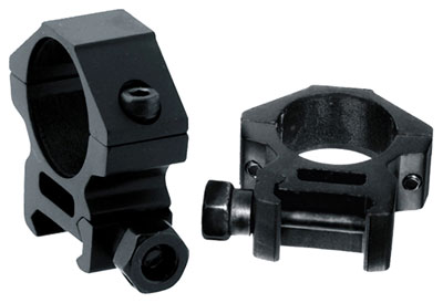 MATTE BLACK PICATINNY/WEAVERUTG RINGS 30MM LOW PROFILE - American Ordnance