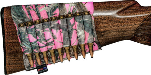 BUTTSTOCK TRUE TIMBER PINKGROVTEC RIFLE SHELL HOLDER FOR - American Ordnance
