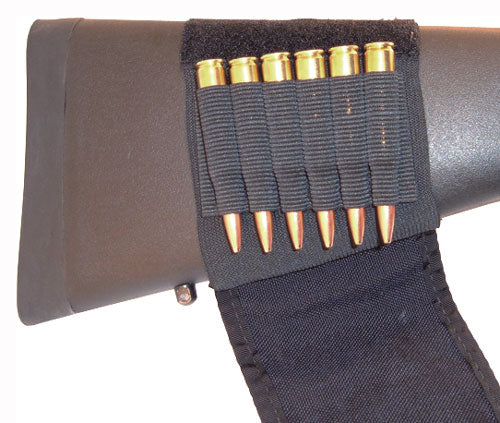 BUTTSTOCK SLEEVE W/ FLAPGROVTEC RIFLE SHELL HOLDER - American Ordnance