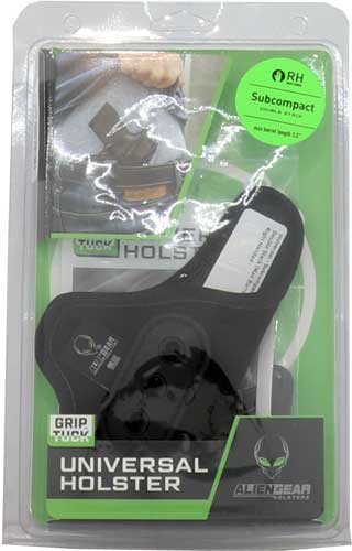 HOLSTER RH DS SUB COMPACT BLK!ALIEN GEAR GRIP TUCK UNIVERSAL - American Ordnance