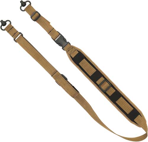SLING W/ PB SWIVELS COYOTE BRNGROVTEC QS 2 POINT SENTINEL - American Ordnance