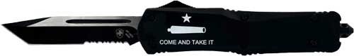AND TAKE IT 3.5" BLK TANTO SRTTEMPLAR KNIFE LARGE OTF COME - American Ordnance