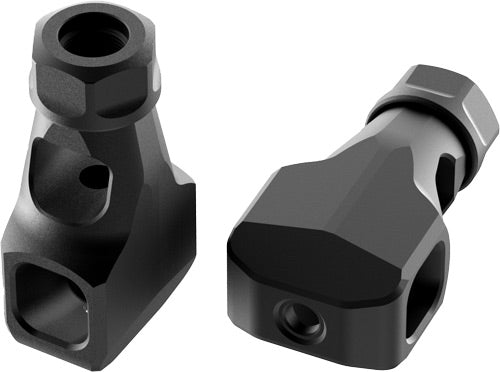 .338 CAL 3/4"-24 MATTE BLACKAUDERE HAMMERHEAD MUZZLE BRAKE - American Ordnance