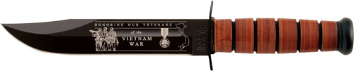 LEATHER SHEATH USMCKA-BAR USMC VIETNAM 7" W/ - American Ordnance